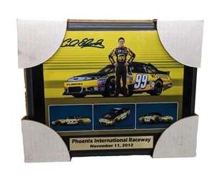 Placa de madera Carl Edwards #99 UPS Car Phoenix International Raceway 11/11/2012 - Imagen 1 de 4