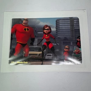 Incredibles 2 Disney Movie Club Pixar 5x7 inch Lithograph Collection Art Print - Picture 1 of 6