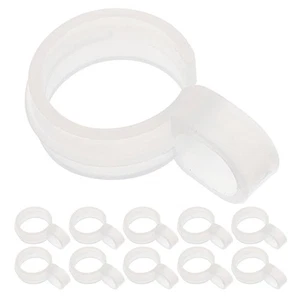 50 PCS Windproof Clothes Hanger Hook Drying Rack Clip Closet Buckle - Picture 1 of 12
