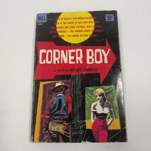 Corner Boy by Herbert Simmons PB 1958 1st Dell Printing Good - Picture 1 of 3