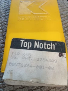 NEW BOX OF 11 KENNAMETAL T4R K45 CARBIDE INSERTS - Picture 1 of 2