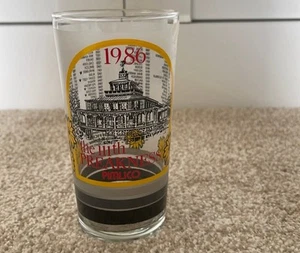 1986 Preakness Glass - Picture 1 of 2