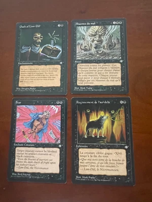 MTG  Lot de 4 cartes  Ice Age-  -GOOD Moderately Played - Photo 1/2