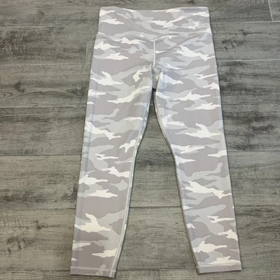 ATHLETA Women’s Leggings Elation 7/8 Tight Women Size Medium Gray Camo - Image 1 of 4