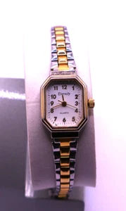 Women’s ETERNITY Gold & Silver Tone Bracelet Watch Easy Read Dial - Picture 1 of 14