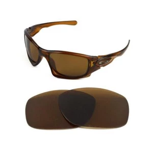 NUEVO REPUESTO POLARIZADO LENTE BRONCE PARA GAFAS DE SOL OAKLEY TEN - Imagen 1 de 5