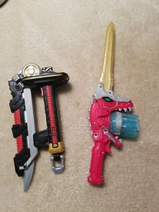 Bandai Power Rangers Samurai Deluxe Mega Blade & Dino Super Drive Säbel - R924 - Bild 1 von 6