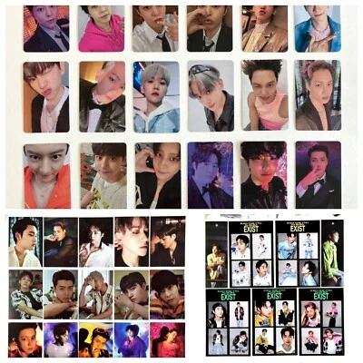 EXO The 7th EXIST Photobook Ver Official Photocard Bookmark Postcard Lenticular - Image 1 of 4