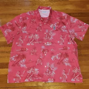 Camicia hawaiana Tommy Bahama Boston Red Sox ricamata 3XL - Foto 1 di 9