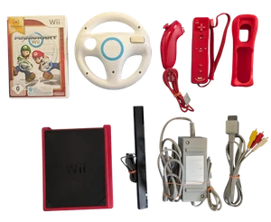 Wii Mini Konsole - Komplettset - Mario Kart Bundle - Sehr gut - Refurbished - Bild 1 von 1