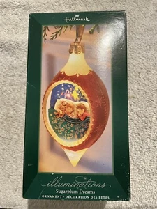 NIB 2005 Hallmark Illuminations Ornament Sugarplum Dreams Light Up Glow - Picture 1 of 7