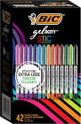 Gel-Ocity Gel Stic Assorted Colors Gel Pen Set (RGSM42-AST), Medium Point (0.7Mm