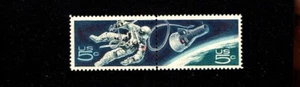 1967 U.S. SPACE ACCOMPLISHMENTS 5c PAIR ATTACHED Sc#1331-2 M/NH/OG - Picture 1 of 1