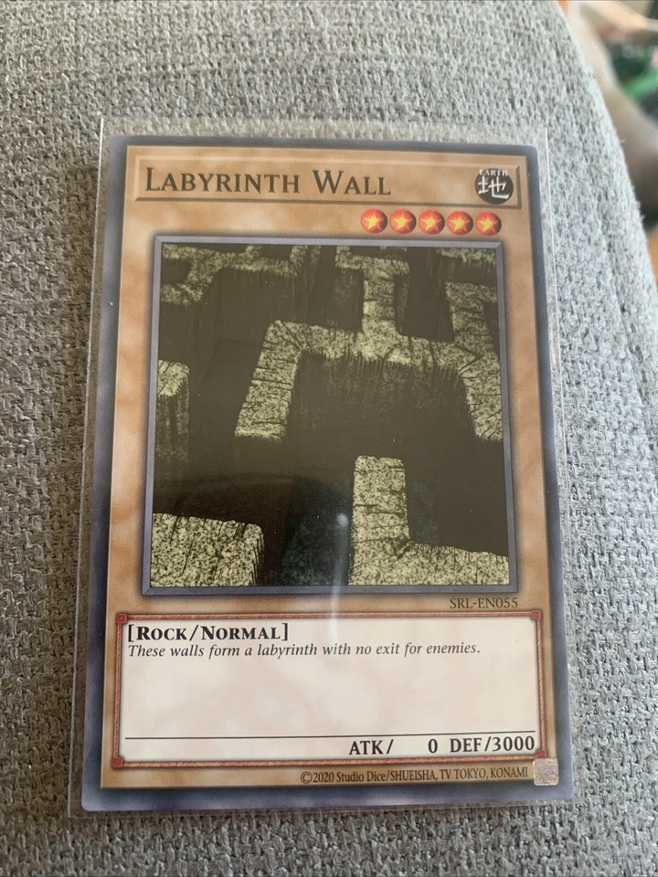 Yugioh - Labyrinth Wall - SRL-EN055 *Common* Unlimited (NM/M) - Image 1 of 1
