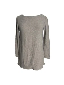 J Jill Womens Size XS Sweater Pullover Textured Beige Long Sleeve Top - Picture 1 of 7