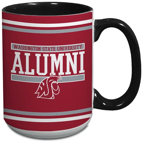 Washington State Cougars 15oz. Java Alumni Mug Cover