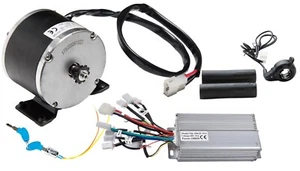 Electric Kart Motor Overvolt Kit Currie base 48V 900W w Controller + Throttle - Picture 1 of 19
