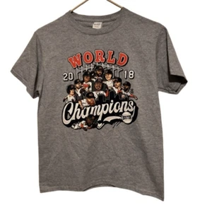 Boston Red Sox 2018 World Series Champs Size Youth Large T-Shirt *New* - Picture 1 of 5