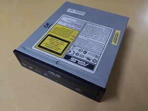Black Asus DRW-1814BL IDE DVD-RW Drive 2007 - Tested Working - Picture 1 of 6
