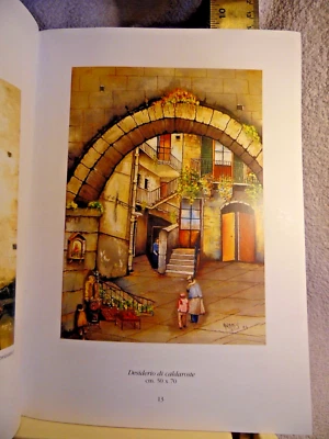 Giuseppe Giulani Aramis art of Ragusa Sicily book signed VG 2004 color paintings - Image 1 of 4