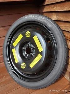 Ruota di scorta salvaspazio BMW 5 6 7 X2 X3 X4 20" pollici pneumatico 145 60 20 C - Foto 1 di 11
