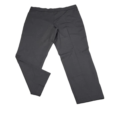 Pantalones de oficina de trabajo Susan Graver para mujer elegantes talla grande pequeños 1XP negros Foto 1 de 4