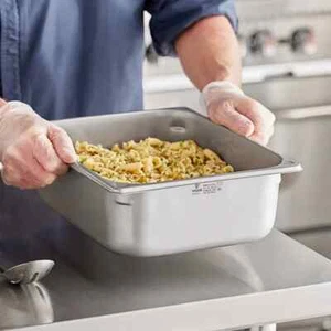 Vigor Full Size 4" Deep Anti-Jam Stainless Steel Steam Table Pan *Box of 6* - Picture 1 of 3