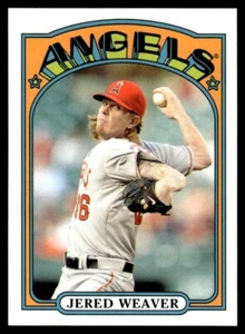 2013 Topps 1972 Minis Jered Weaver Los Angeles Angels #TM-3 - Picture 1 of 2