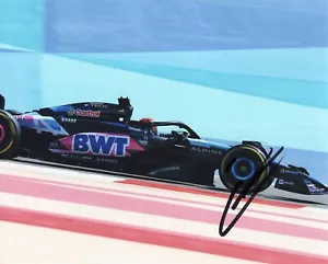 Esteban Ocon signed Formula 1 F1 8x10 photo Alpine Racing PROOF #10 - Picture 1 of 4