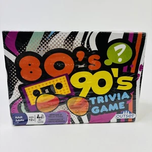 80's 90's Trivia Outset Media Includes 220 Cards 2018 Factory Sealed Box - Picture 1 of 6
