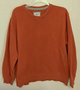 Herren Vintage Sweatshirt IZOD XL Rundhals Pullover Logo Burnt Orange - Bild 1 von 1
