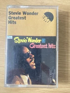 STEVIE WONDER-  GREATEST HITS TAMLA MOTOWN AUDIO CASSETTE ALBUM PAPER LABEL - Picture 1 of 5