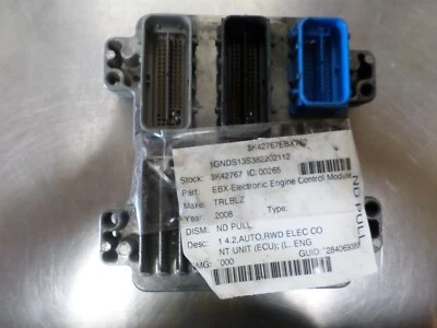 2007-09 Chevrolet Trailblazer 4.2L Engine Control Module ECM ECU OEM 12607096 *J — 第 1/4 张图片