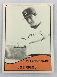 1979 Newark Co-PIlots-TCMA NY-Penn League Baseball Card-Joe Rigoli