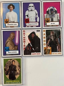 2023 Topps Star Wars Throw Back Thursday Sets 1-6, 9 -You Pick the set you want- - Bild 1 von 8