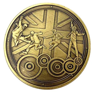 ★★ JOLIE MEDAILLE THE BEATLES ★★ A - Imagen 1 de 2