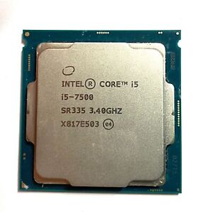 Core i5 7th Gen. Intel Core i5-7500 Processor Model LGA 1151/H4 