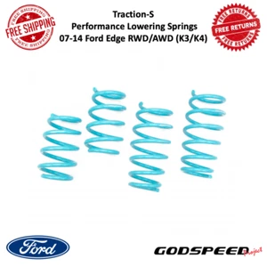 Godspeed Traction-S Performance Lowering Springs Fits 07-14 Ford Edge RWD / AWD - Picture 1 of 6