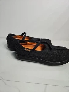 Rocketdog Dark Gray Textile Flat Mary Jane Style Shoes 6M - Picture 1 of 7