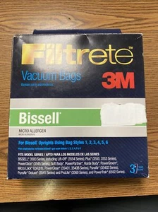 Bolsas de vacío Filtrete 3M Bissell 1,2,3,4,5,6 ***Nuevo OEM*** - Imagen 1 de 2