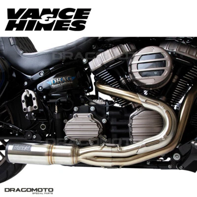 Harley FXBRS 1868 ABS Softail Breakout 114 2022 Hi-Output escape completo Vance... Foto 1 de 4