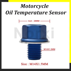koso oil temperature sensor fitting (M14*1.5mm) for Honda etc.Universal - Picture 1 of 3