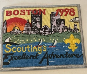 Boy Scout BSA Boston Massachusetts 1998 CP Pre Council Strip CSP Uniform Patch - Picture 1 of 2