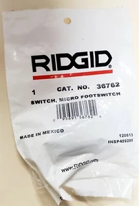 RIDGID, GENUINE MICRO FOOTSWITCH, CAT#36762 - Picture 1 of 2