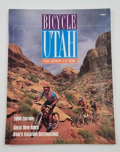 Bicycle Utah Vacation Guide Tourist Travel Directory Brochure Booklet 1994 - Picture 1 of 8