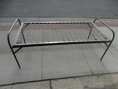 US Army Vietnam War Era Barracks Bunk Bed - Image 1 of 4