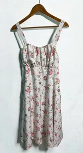 Belle Poque Floral Midi Dress Women’s 2XL Sleeveless Lined Cottagecore Romantic - Picture 1 of 3