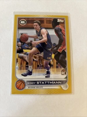 2022-23 Topps NBL National Basketball League - Kody Stattmann #20 Gold /50 (RC) - Image 1 of 2