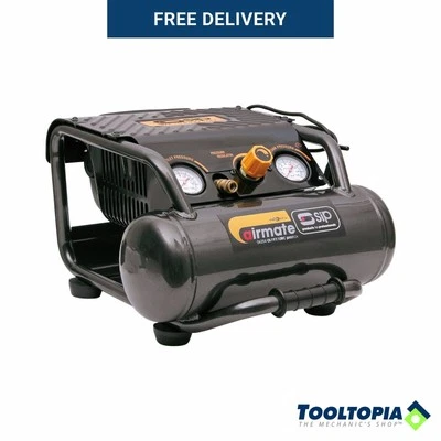 SIP Airmate Air Compressor OL197/10RC Direct Drive 230V 10L 1.5hp 10 Bar 8CFM - Image 1 of 4