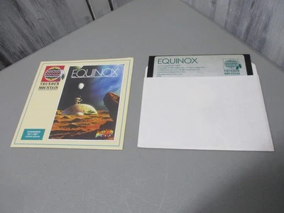 Equinox by Thunder Mountain for Commodore 64, 1986 - TESTED & WORKS!!! - Image 1 of 4